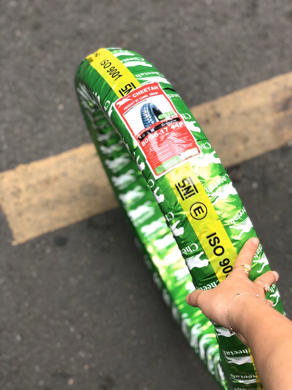 [HCM]VỎ CHEETAH GAI CITY GRIP SIZE 80/90-17