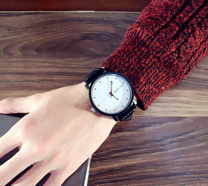 (Extra gift 1 tablets battery worth 20K) clock male face motifs heart rate
