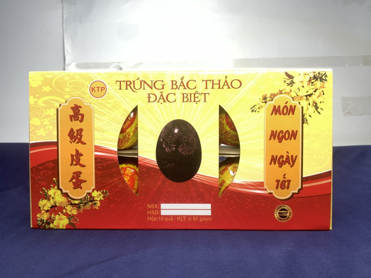 Trứng Vịt Bắc Thảo đặc biệt - Hộp 10 Quả