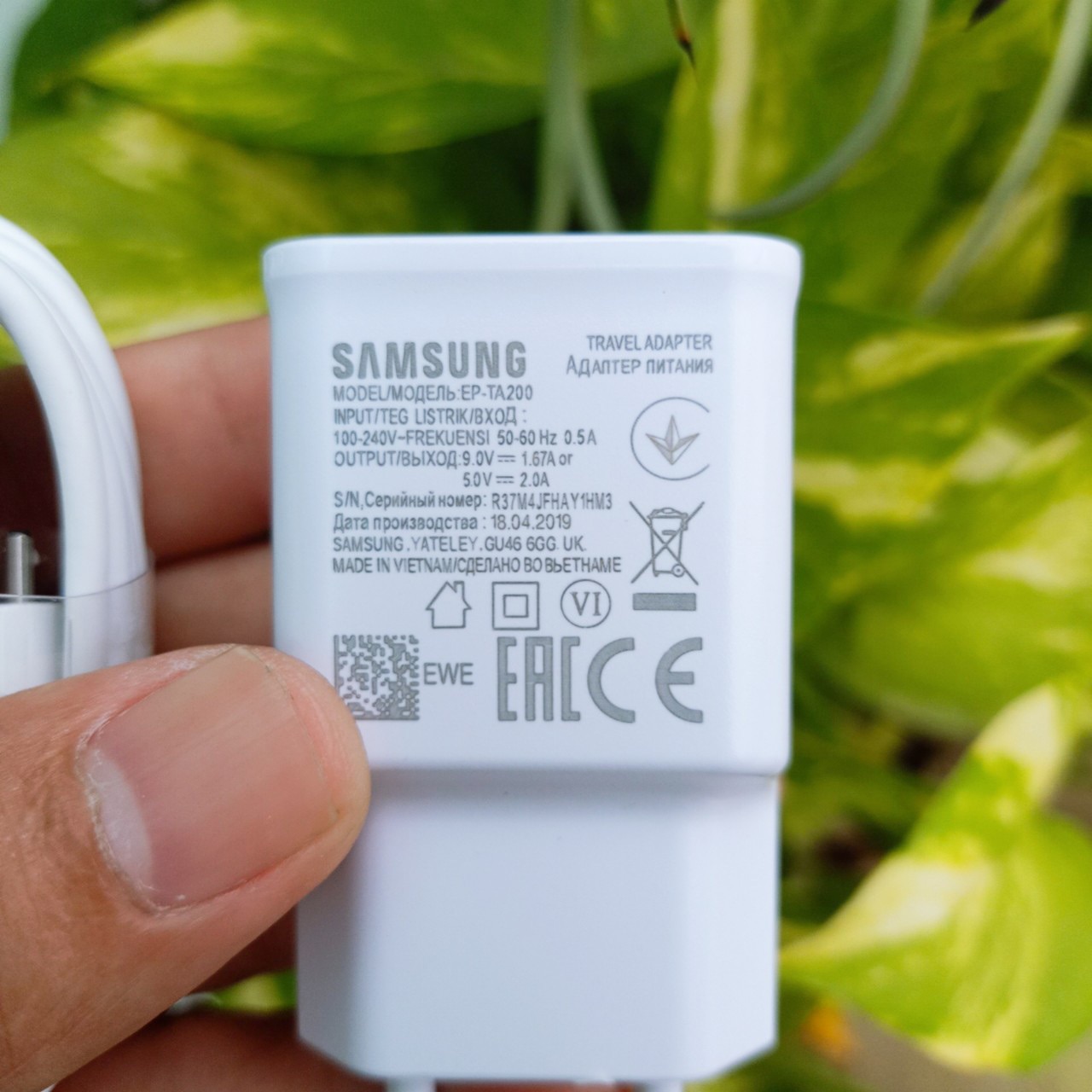 [HCM]Bộ sạc nhanh Samsung chính hãng cáp Micro USB