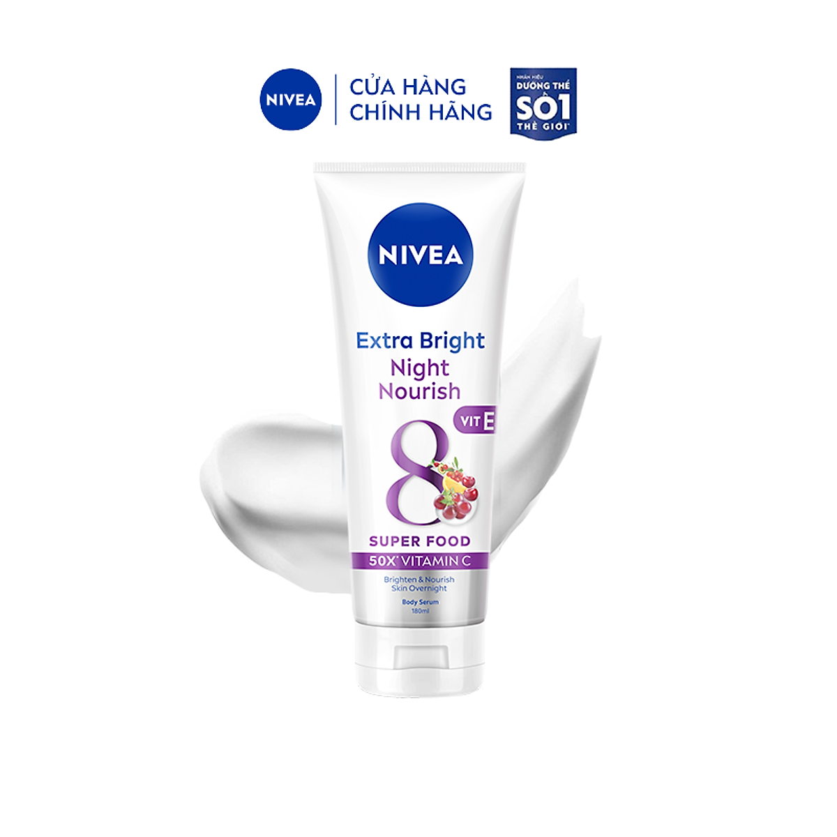 Serum dưỡng thể trắng da Nivea 180ml
