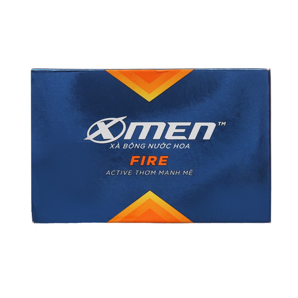 Xà bông nước hoa X-Men Fire Active thơm mạnh mẽ 90gr