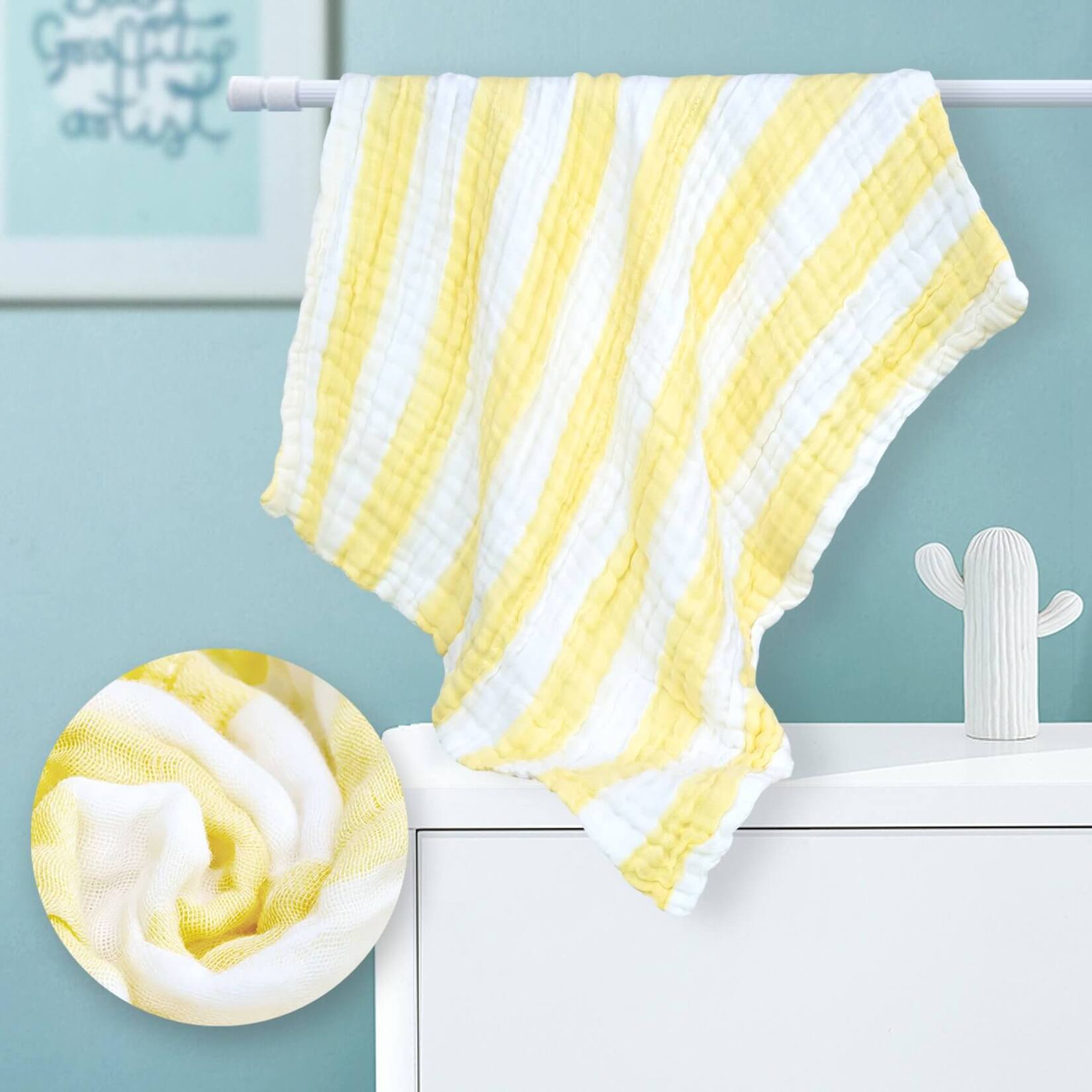 Khăn Tắm Đa Năng Cho Bé Sơ Sinh Goodmama SET 2 Chiếc 68*70cm