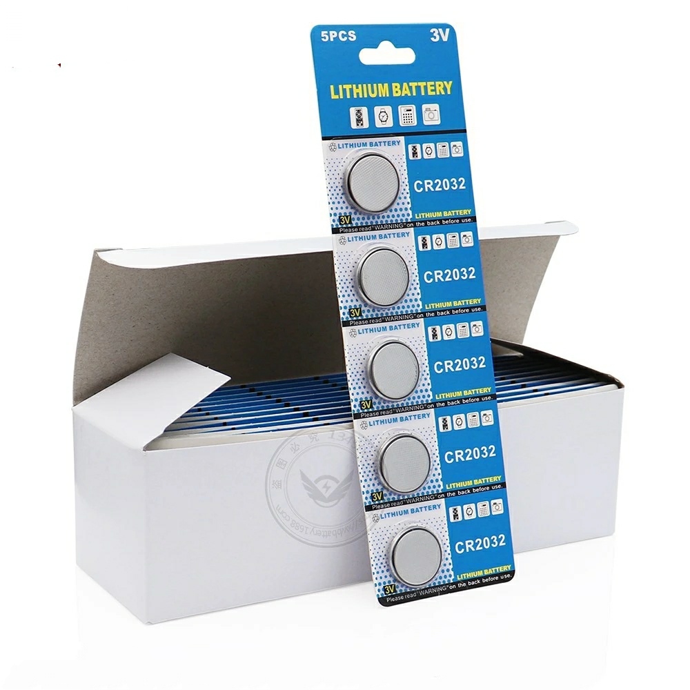Vỉ 5 viên pin CR2032 Lithium Battery 3V ( GIÁ 5 VIÊN )