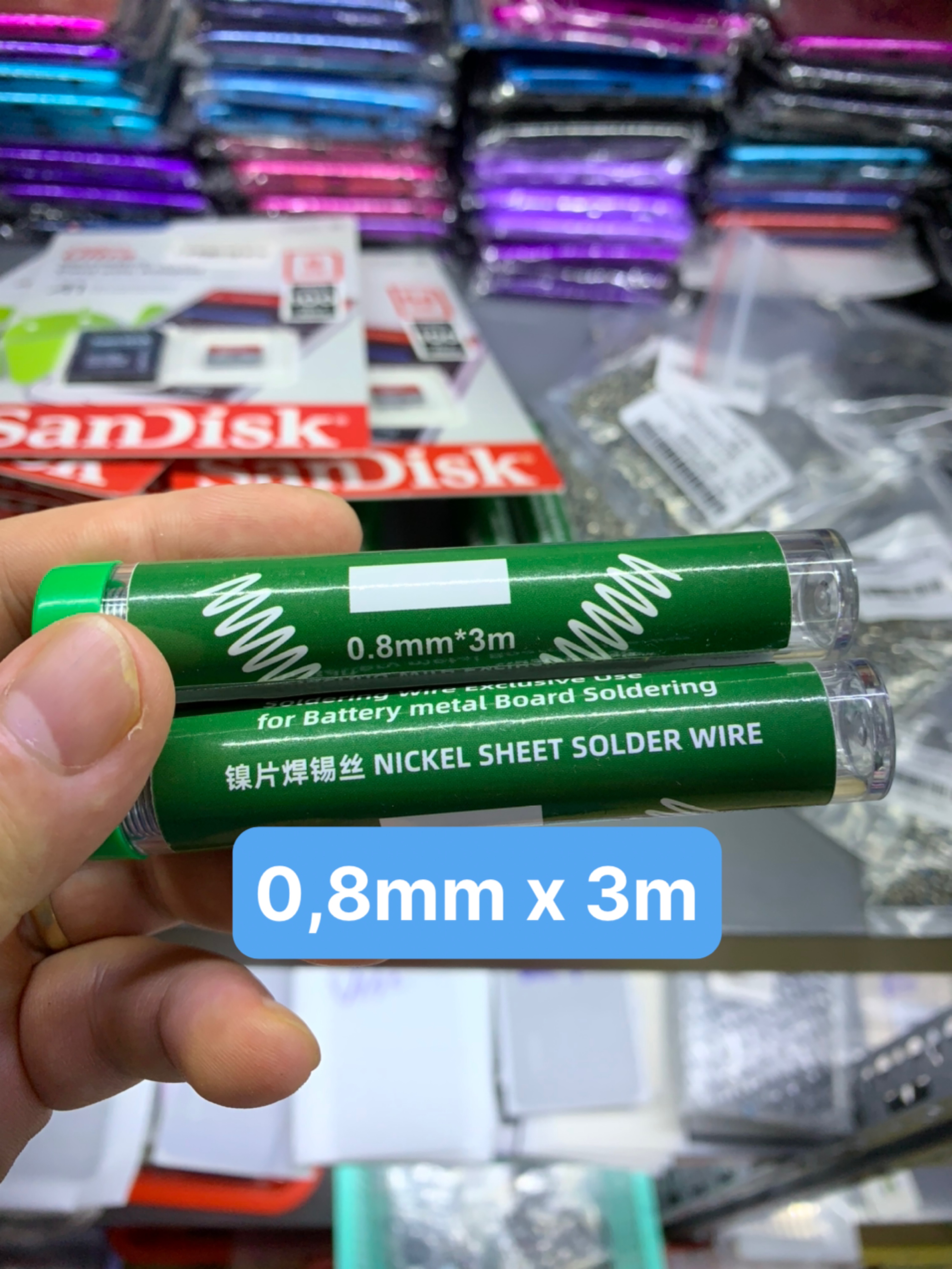Tuýp thiếc hàn bo mạch điện thoại rl-404s / 10cc / kèm piton và kim / thiếc ống sợi 0.8mm x 3m / thiếc tuýp 40g
