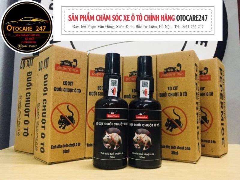 TINH DẦU CHỐNG CHUỘT PEPERMICE – DẠNG XỊT