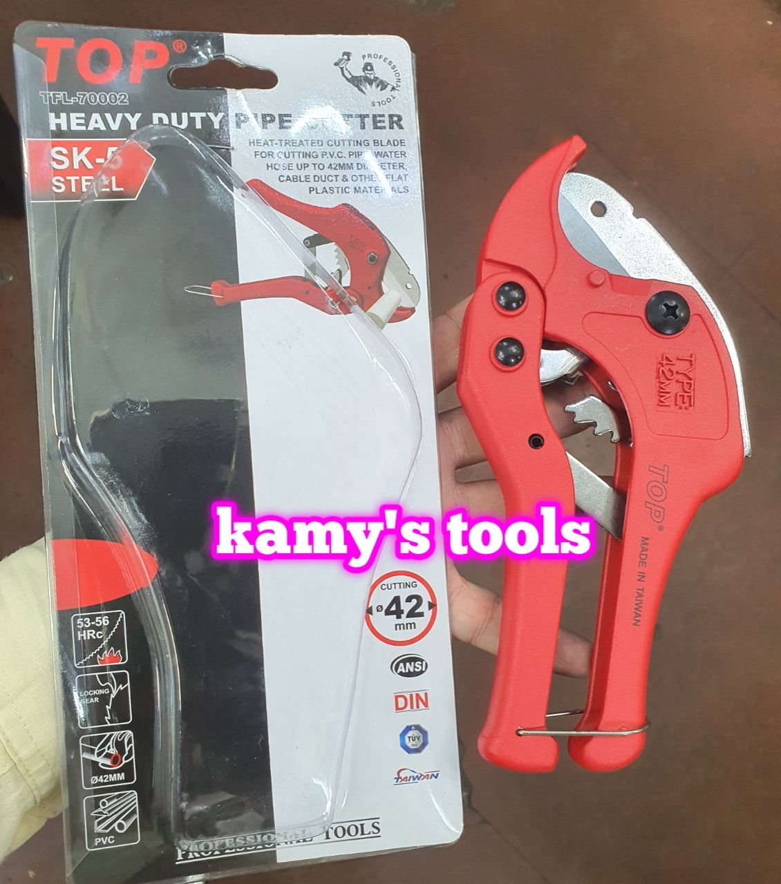 Dao cắt ống nhựa 42mm top tfl-70002