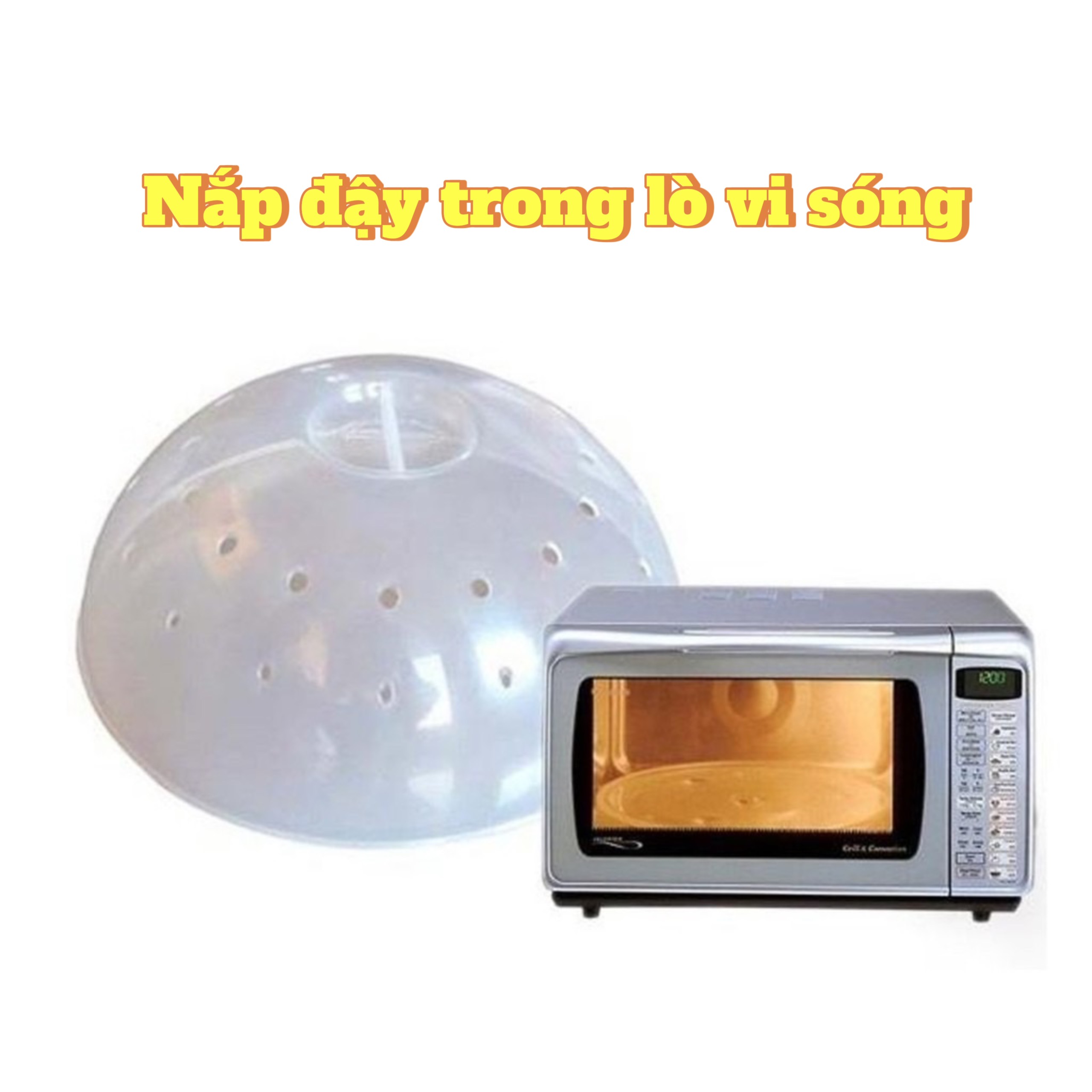 Nắp đậy thực phẩm trong lò vi sóng thông minh - hàng Tashuan Việt Nam