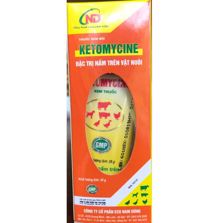 Thuốc gà đá Ketomycin [25 g] nấm, lát mào gà