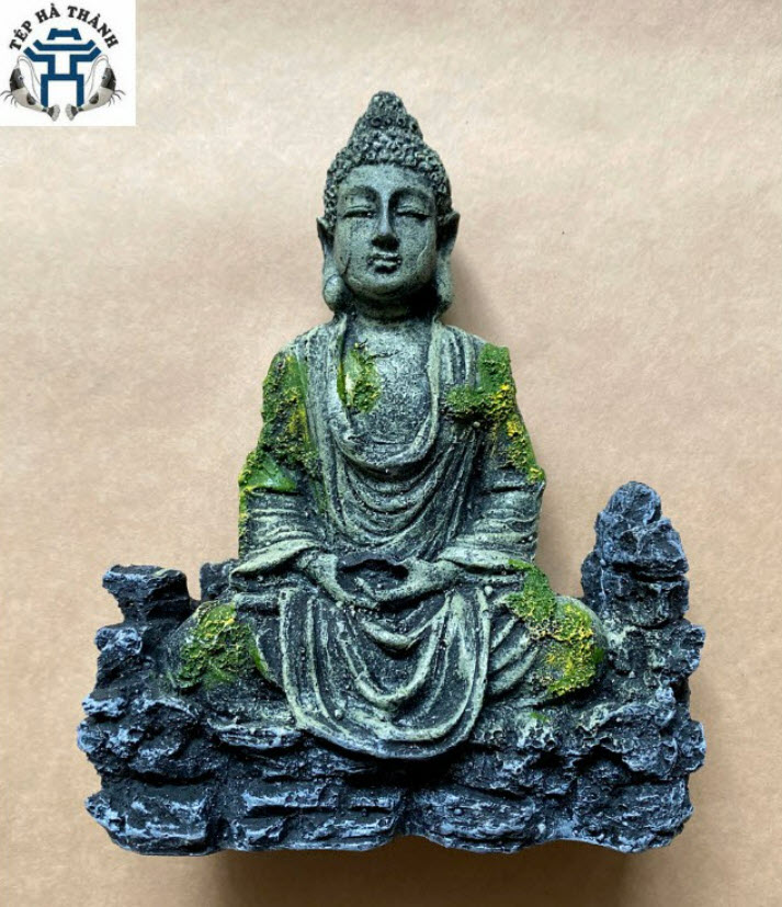 Tượng Phật Thiền Trang Trí Bể Cá Bể Bán Cạn Bể Thủy Sinh