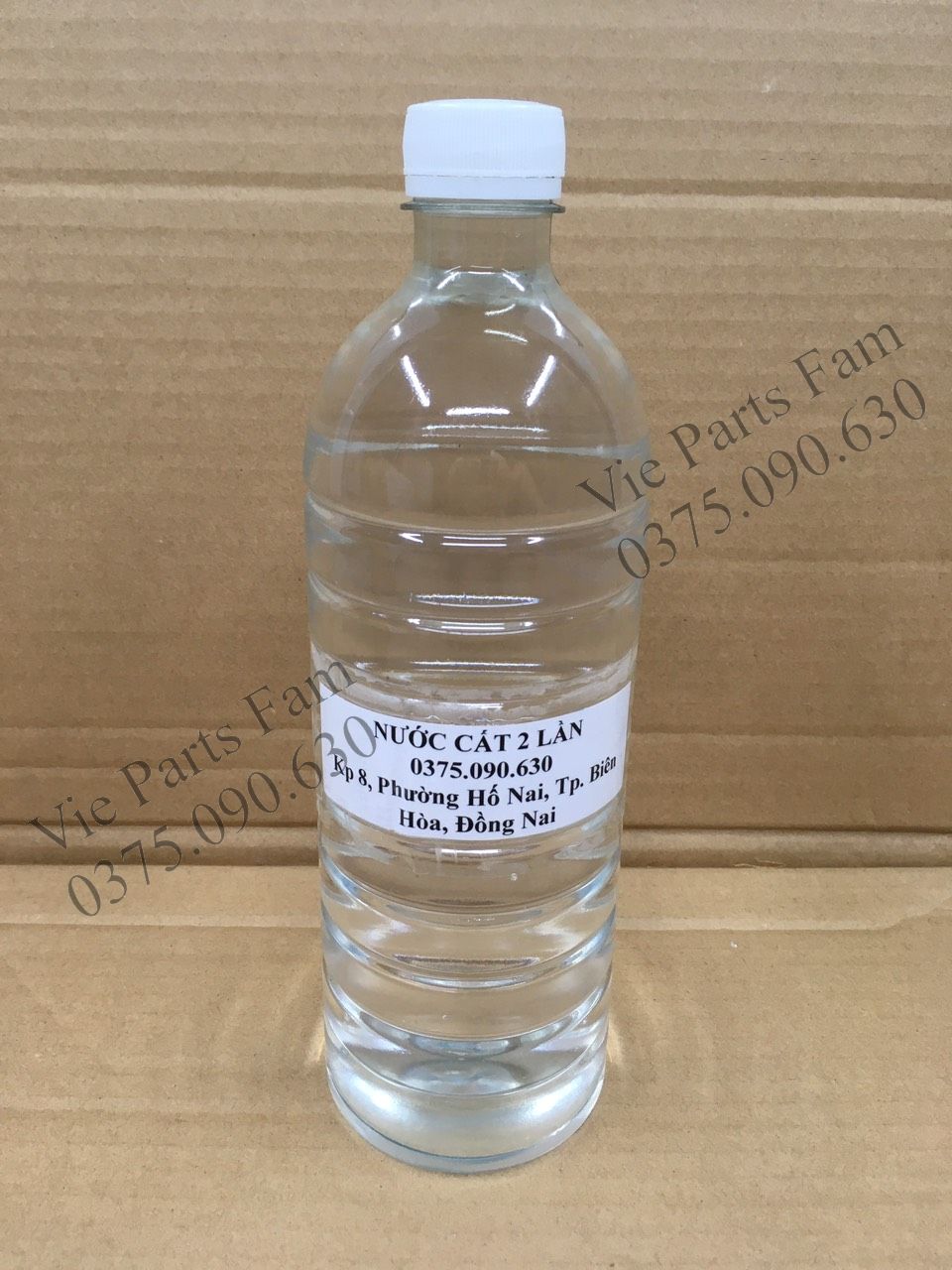Nước cất 2 lần - Chai 1 lít (Giá tốt so với thị trường)