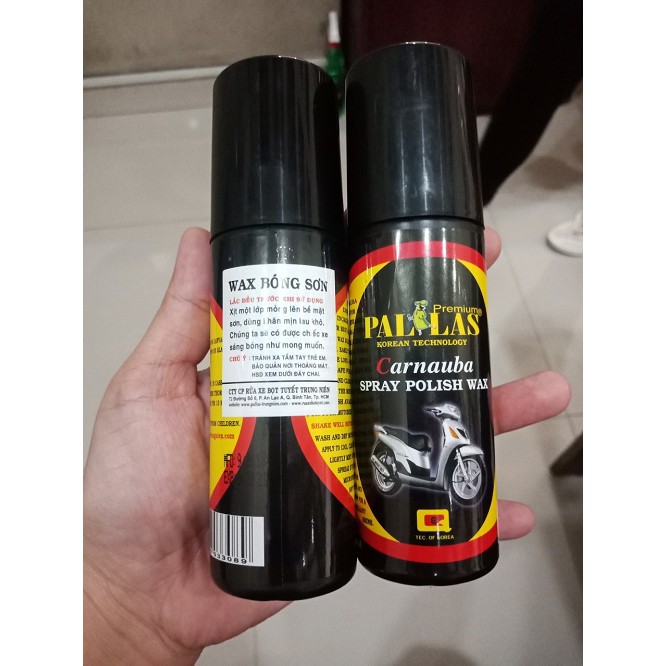 DUNG DỊCH NANO ĐÁNH BÓNG SƠN XE MÁY
