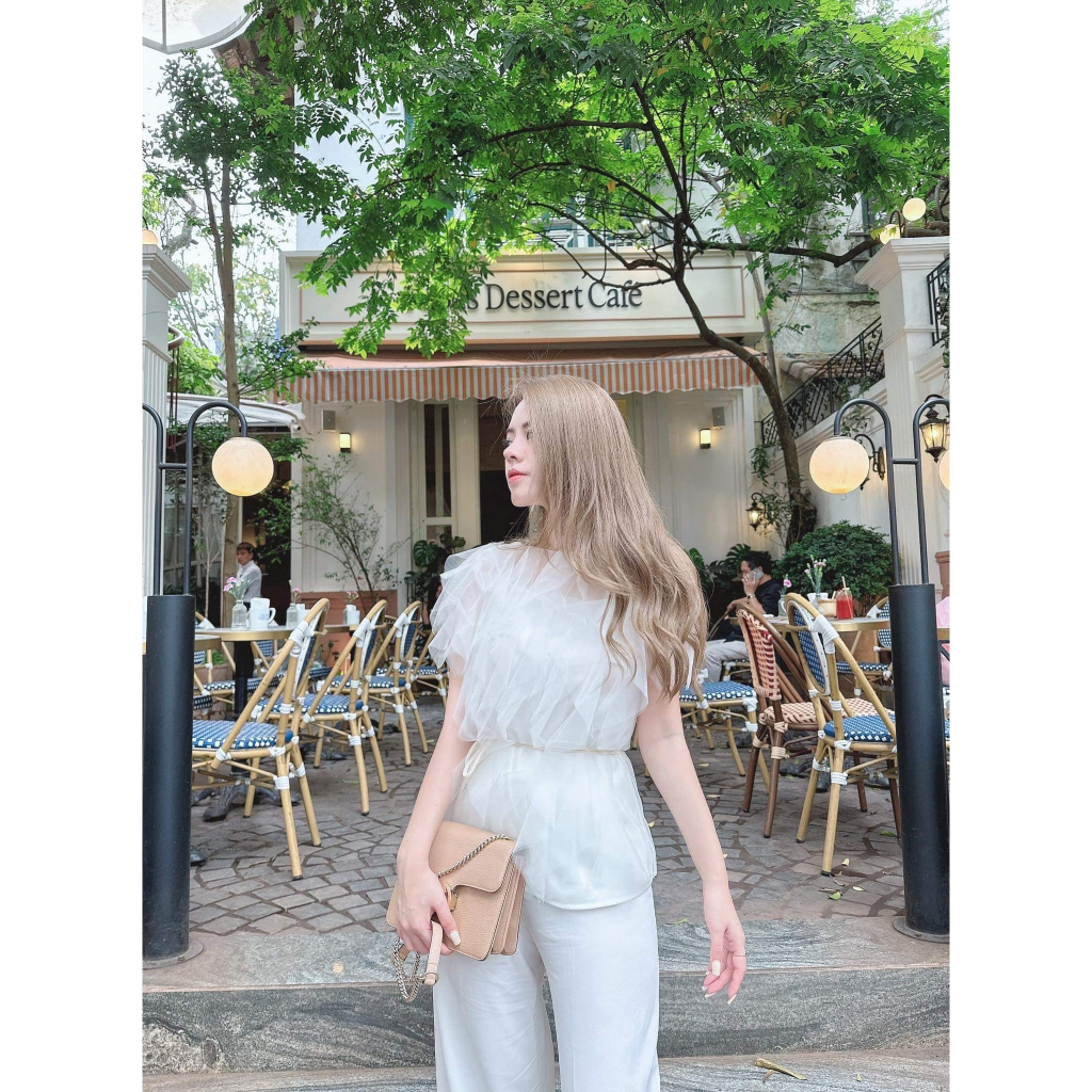 Áo lưới mix lót 2 dây by LINN Design