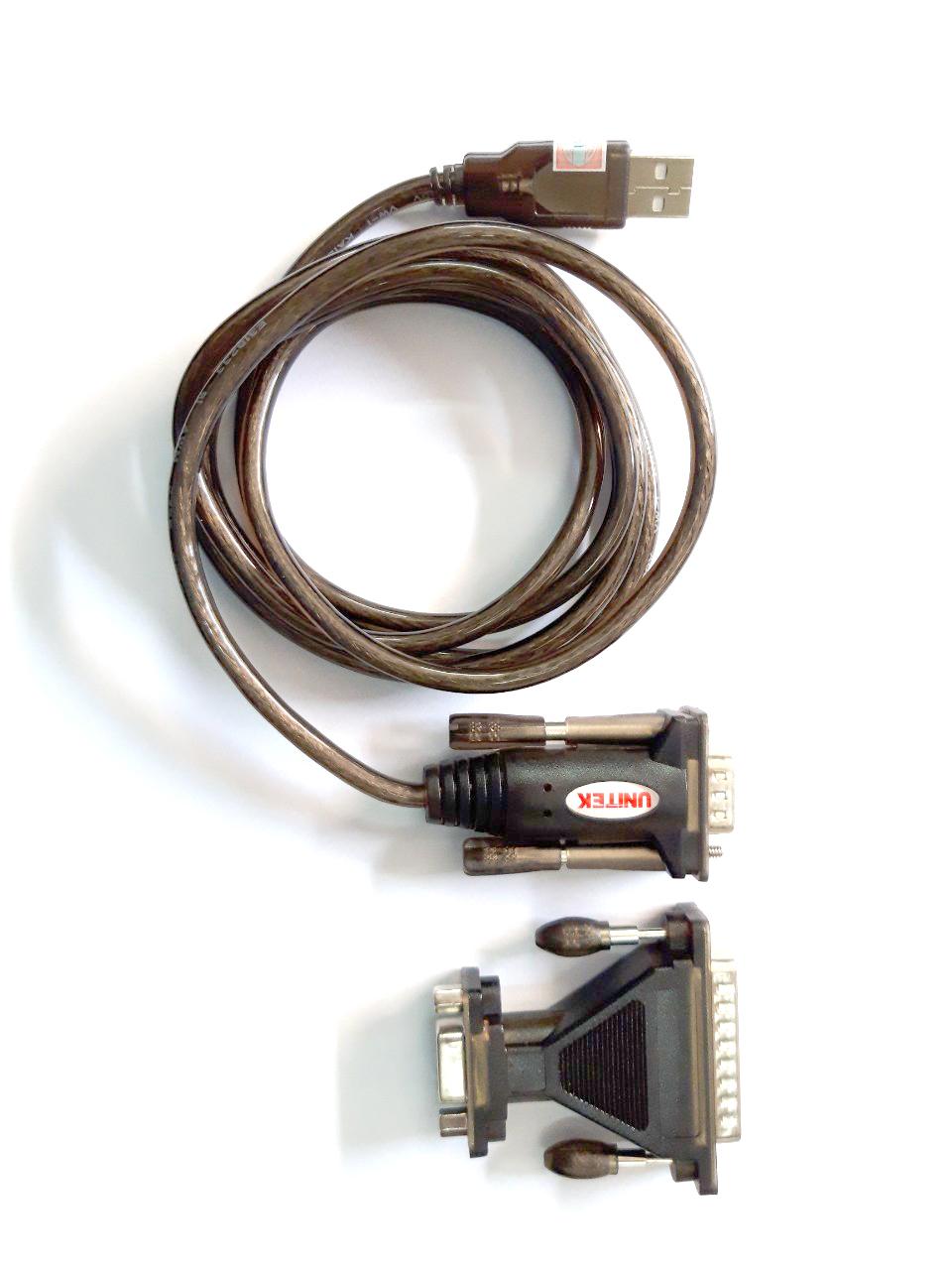 Cáp USB to RS232 (USB to com) Unitek Y-105