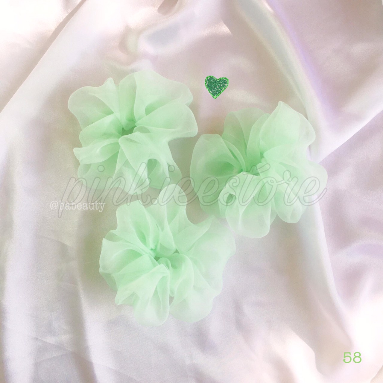 SCRUNCHIES VON KÍNH MỀM - CỘT TÓC HOTTREND