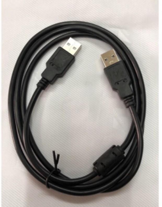 CÁP USB 2 ĐẦU ĐỰC DÀI 1M5 LOẠI TỐT