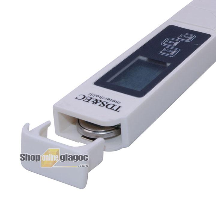Bút Đo TDS & EC Đo Độ Sạch, Độ Dẫn Điện, Nhiệt Độ Của Nước