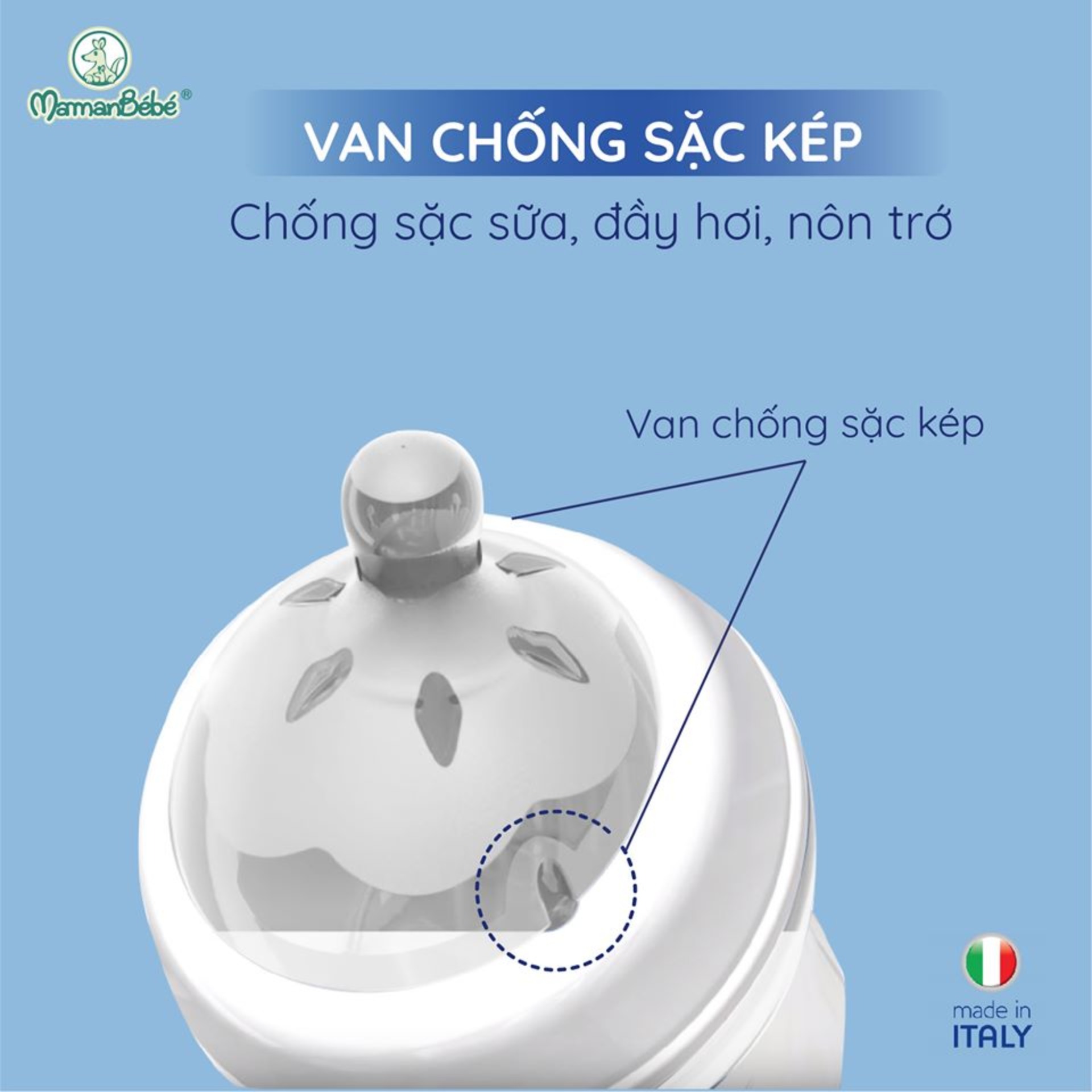 Hai núm ty thay Natural Feeling dòng nhanh 6M Chicco