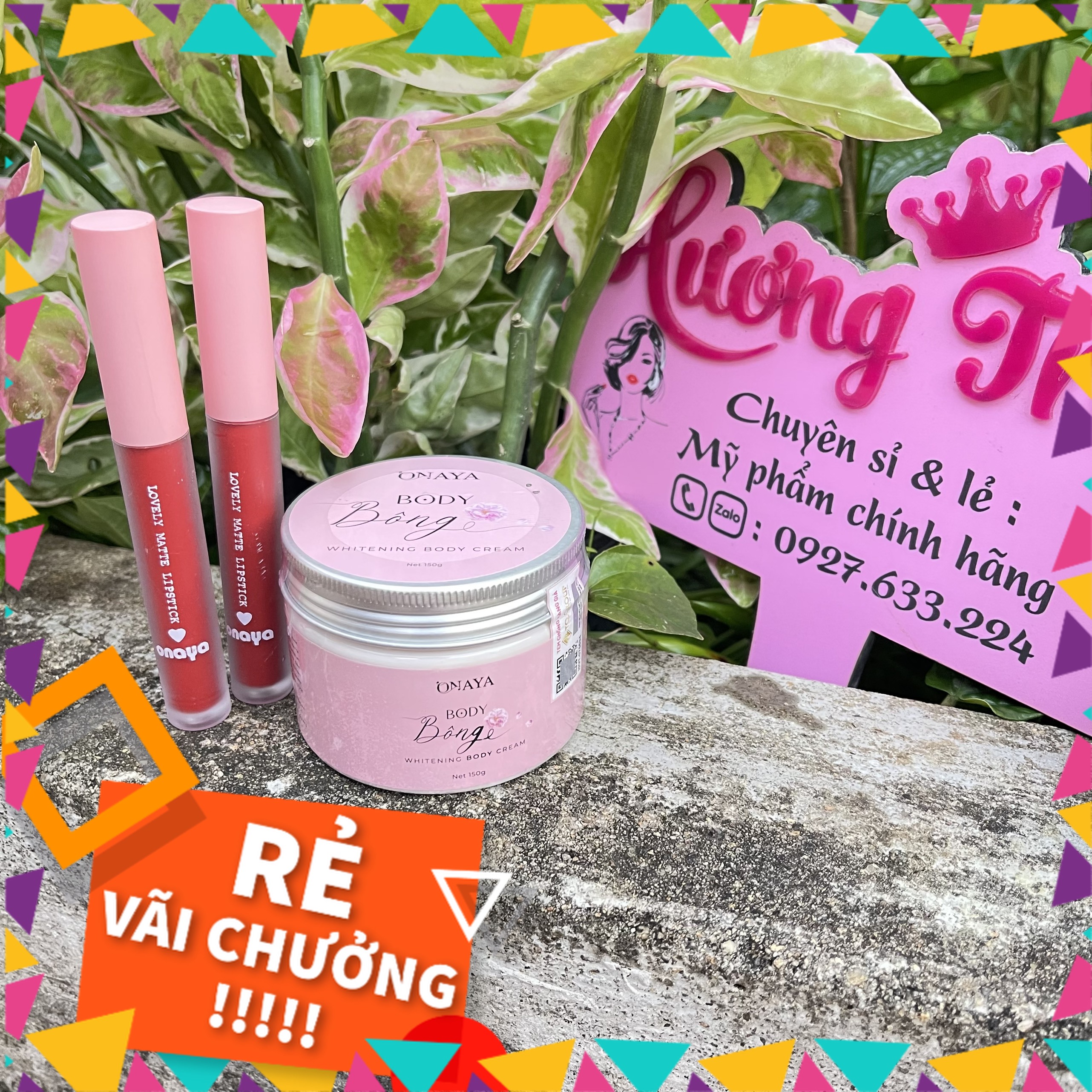 [Chính Hãng] Kem Body Bông ONAYA  150g