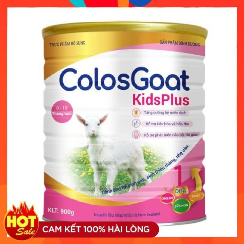 [CHÍNH HÃNG] Sữa Colosgoat Kids Plus 400g Dinh Dưỡng Đầy Đủ Và Cân Đối Cho Trẻ Sơ Sinh giá rẻ