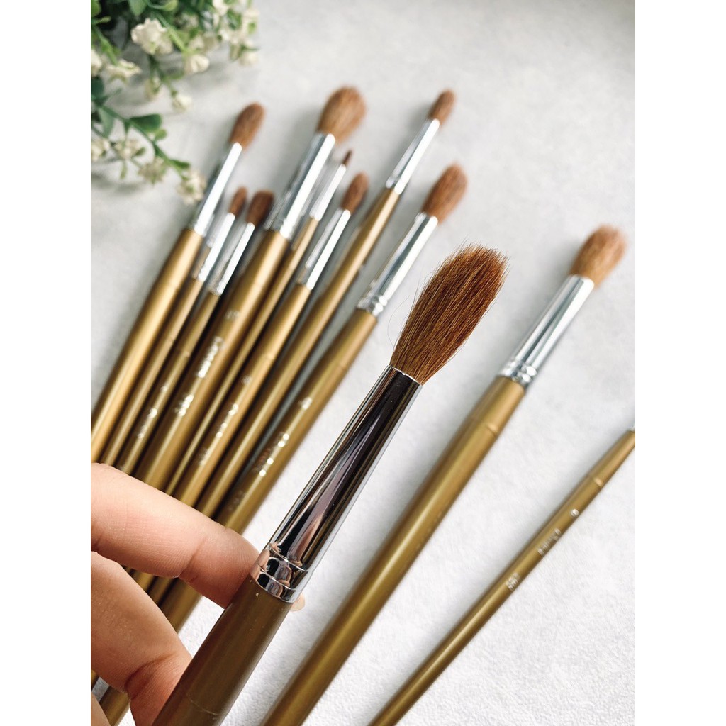 Cọ vẽ Pentel đầu tròn