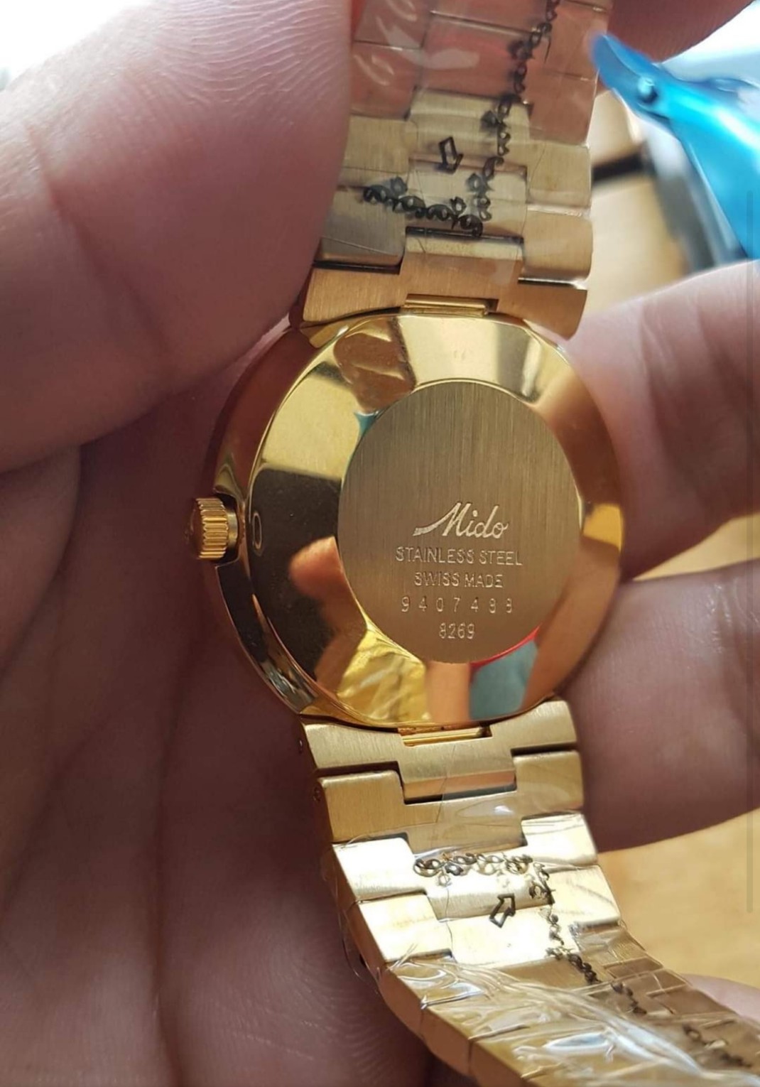 {LAZADA ĐỒNG HỒ HÀNG HIỆU } Đồng hồ Nam Commander Thụy Sỹ Cổ Máy Bọc Vàng 14k