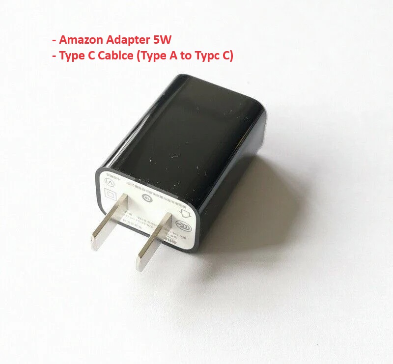[USED] Sạc, cáp cho máy đọc sách Kindle Chính hãng Amazon (Micro USB, Type C)