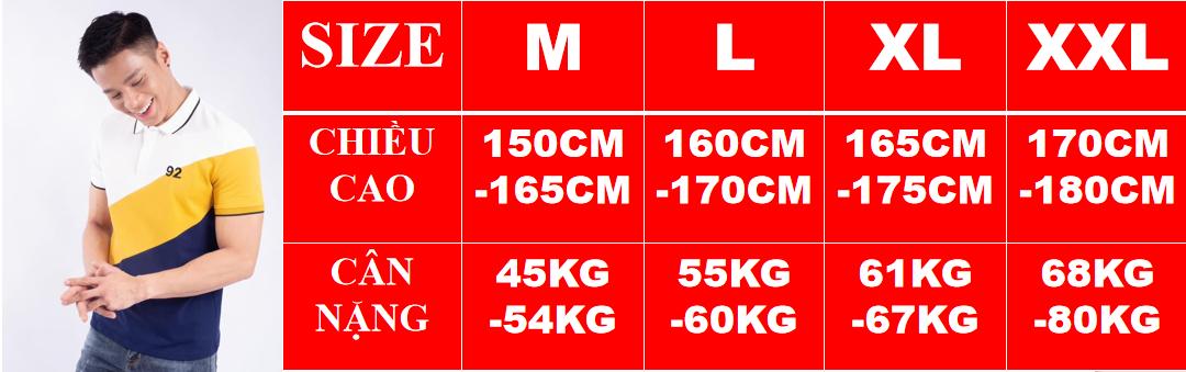 [HCM]ÁO THUN NAM CỔ TRỤ CAO CẤP TT56188A