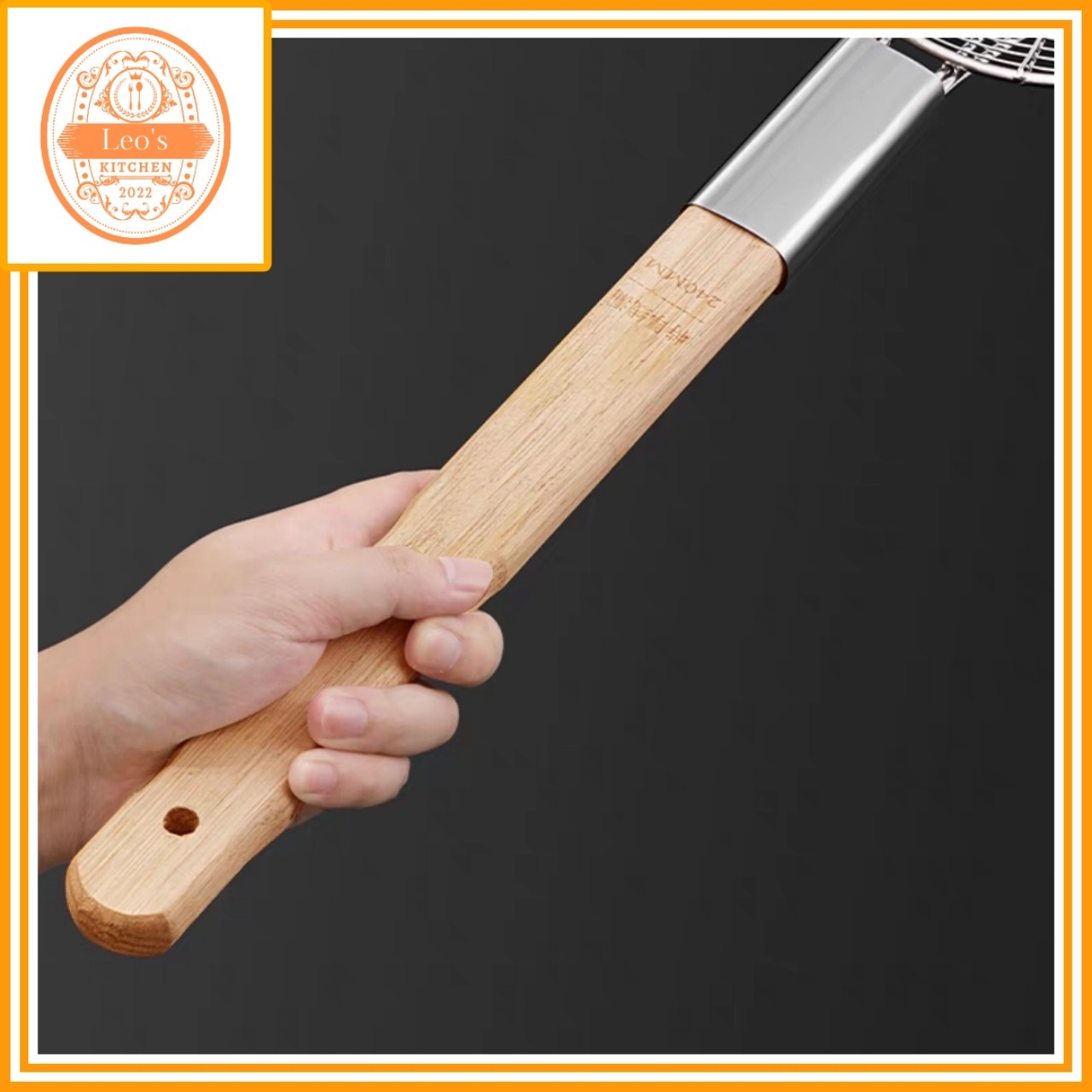 Vợt Vòng Cán Gỗ, Vợt trụng mì cán tre