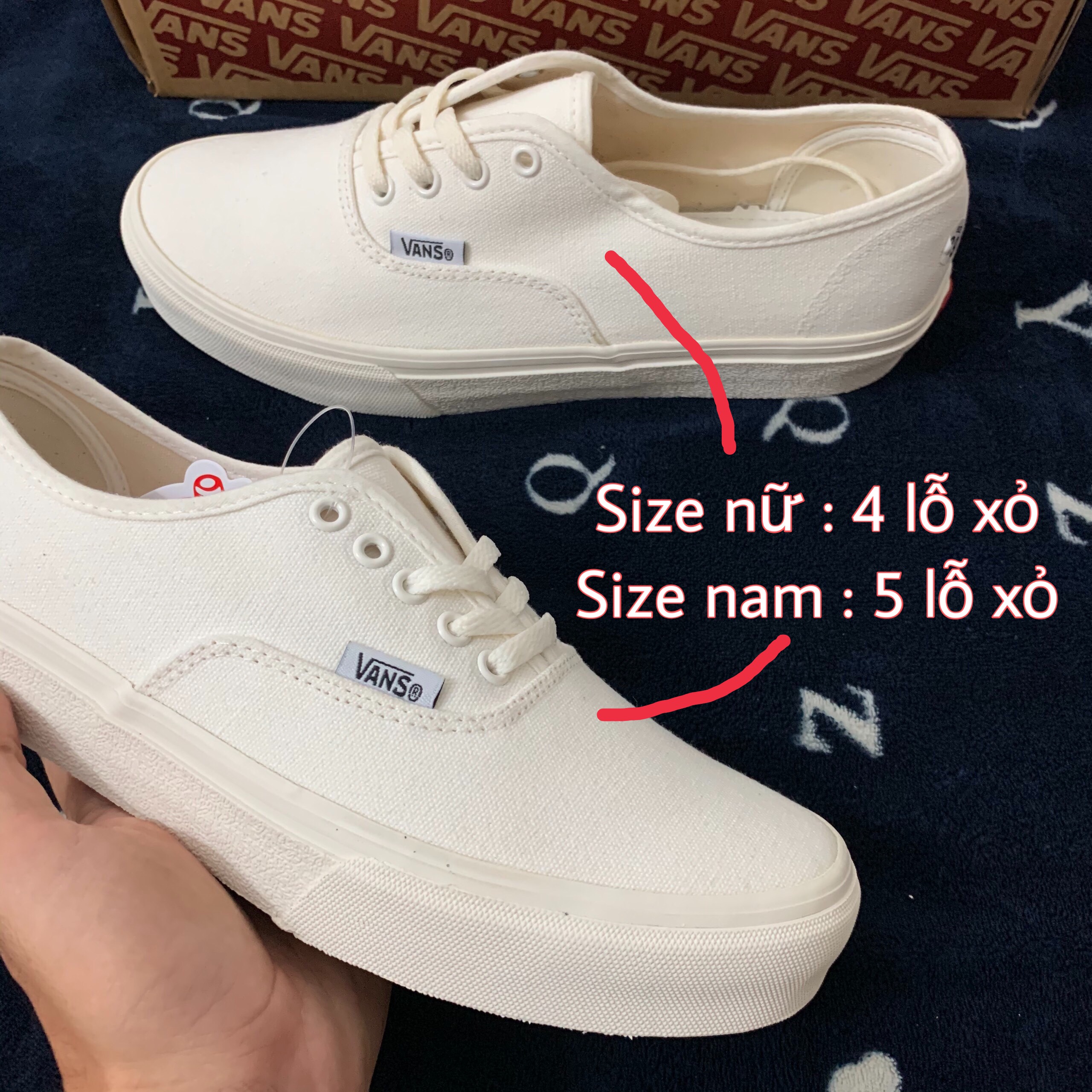 [HCM]Giày Vans Vault Classic Trắng [Chuẩn 11 - full box tag bill]