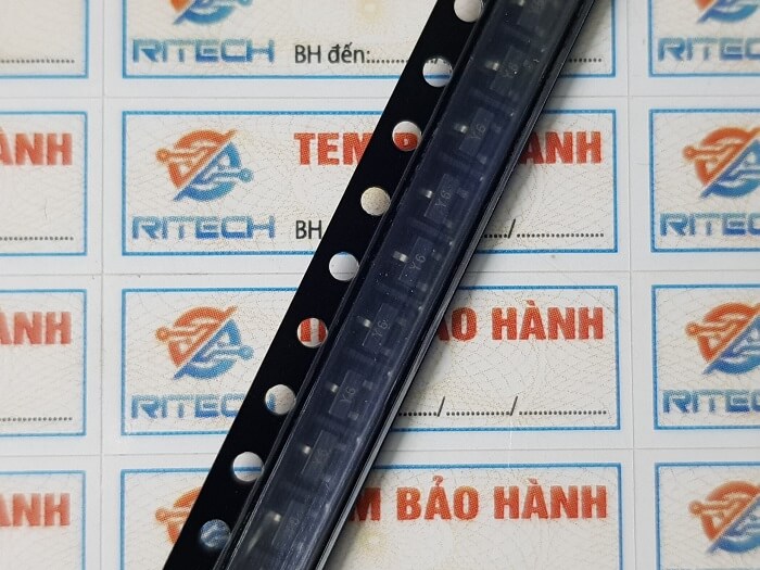 Combo 50 chiếc bzx84c18v, bzx84c18, bzx84-c18 sot23 diode zener 18v 0.35w