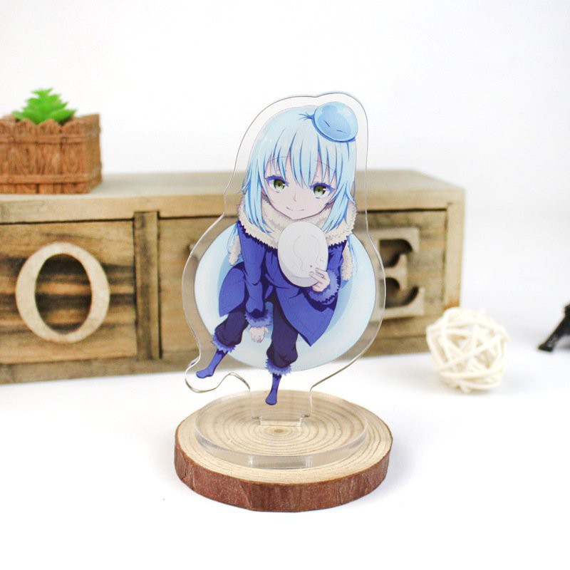 Mô hình standee in hình Chuyển Sinh Thành Slime Tensei-shitara Slime datta Ken ver CHIBI Acrylic mica anime trưng bày