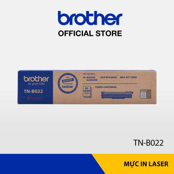 Bảng giá [Voucher giảm 50K cho đơn 490K] Mực in laser trắng đen Brother TN-B022 cho máy in HL-B series Phong Vũ