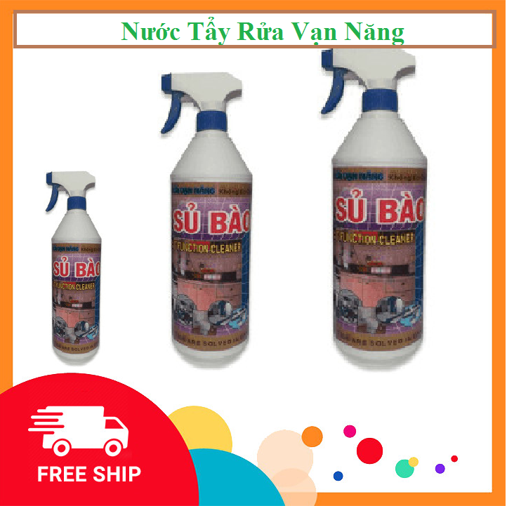 Nước tẩy rửa vạn năng- sủ bao