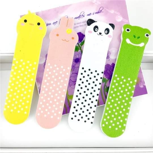 Combo 5 Dũa Móng Tay Mini Cute Hình Thú