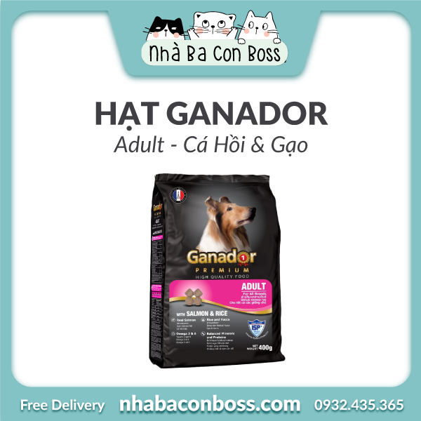 [400g] Hạt Ganador Adult Cho Chó