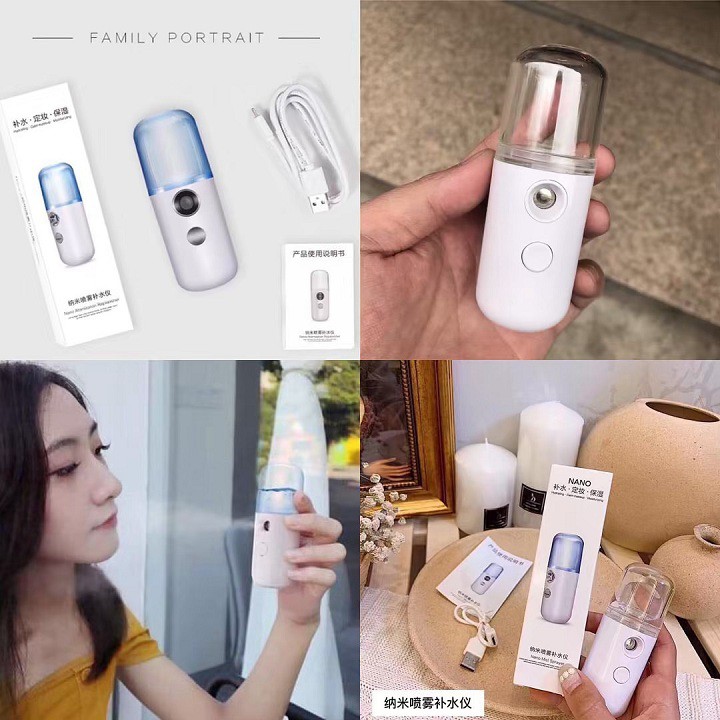 MÁY XÔNG MẶT XỊT KHOÁNG NANO MINI