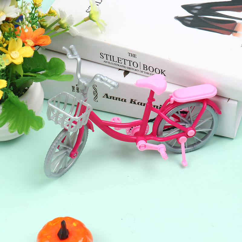 Đồ chơi thể thao ngoài trời cho nhà búp bê xe đạp đơn đồ trang trí ảnh cho búp bê 30cm