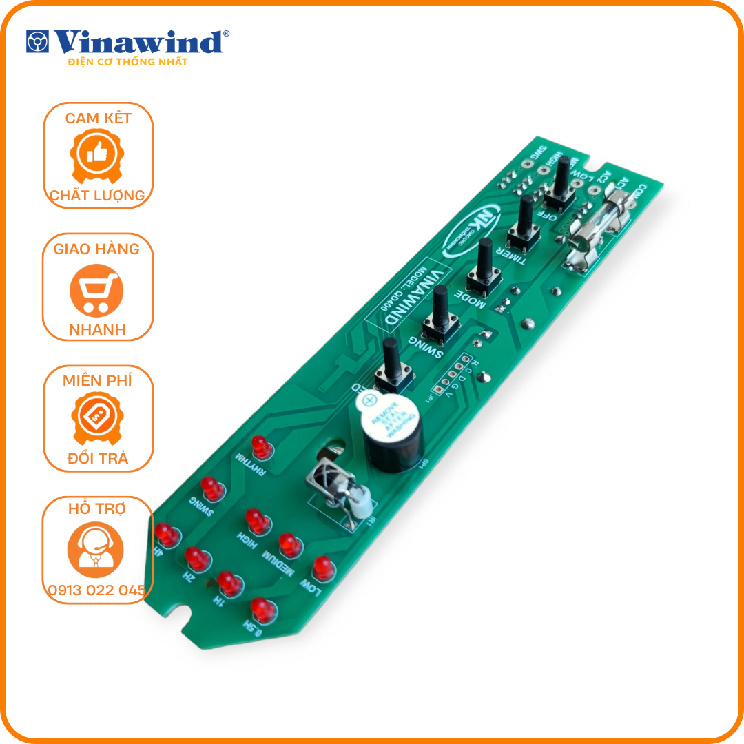 Mạch quạt Điện cơ thống nhất - Vinawind