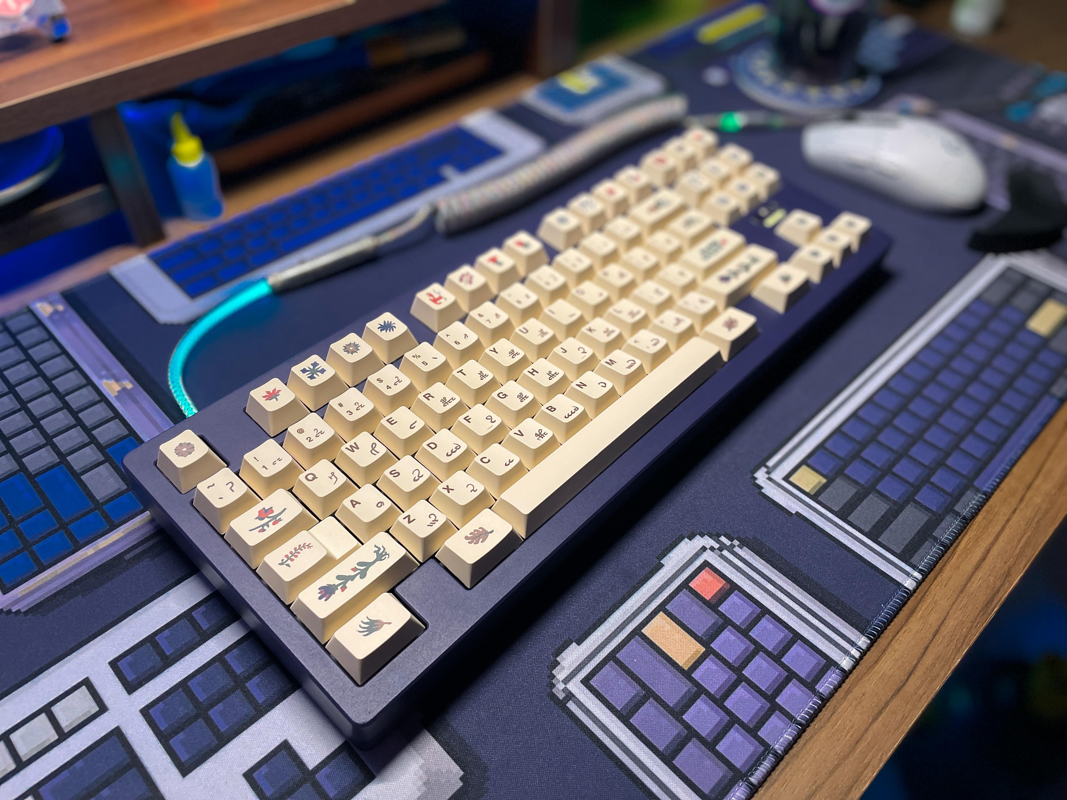 Bộ Keycap Voynich PBT dyesub