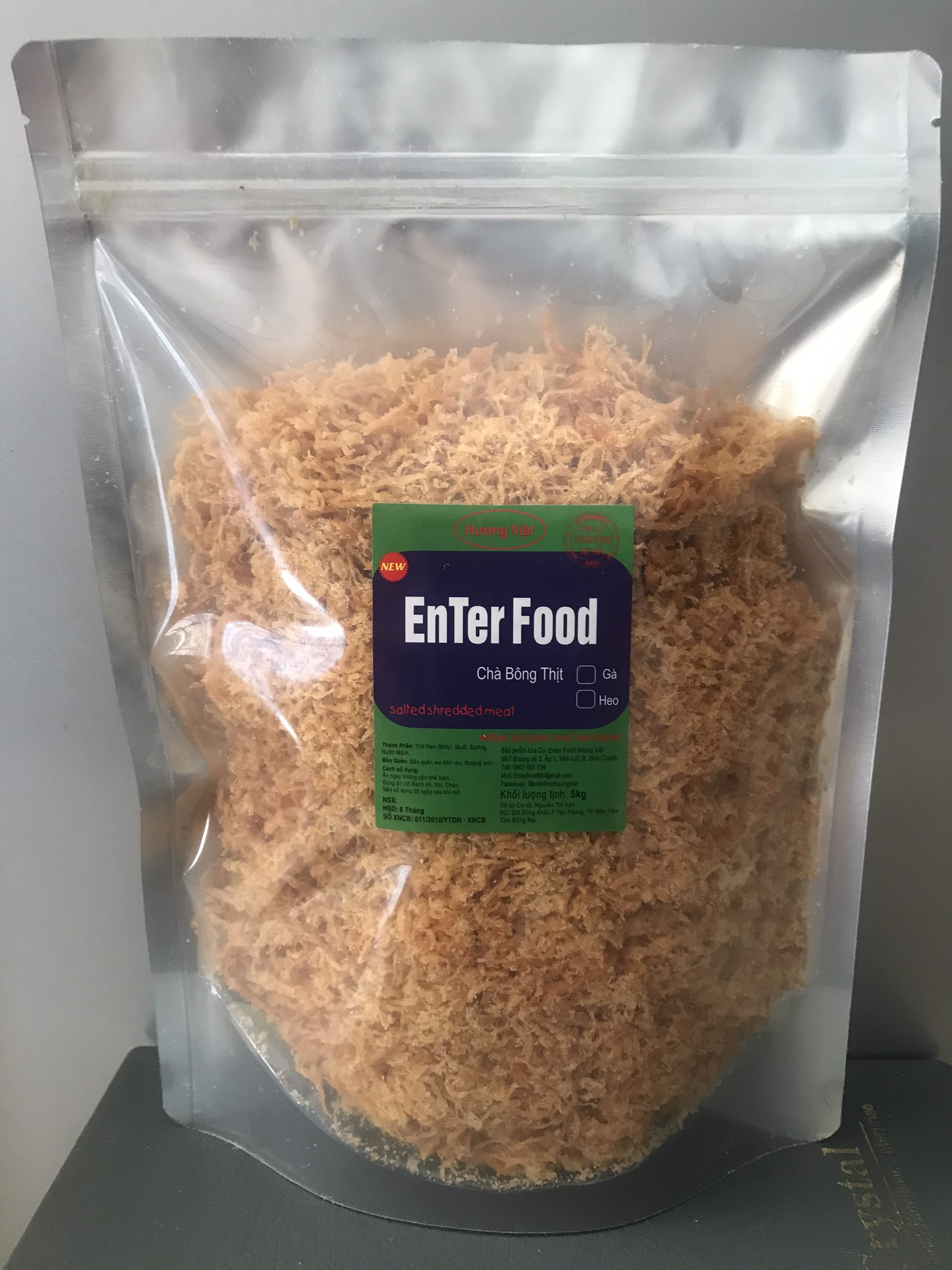 [GIÁ SỈ] Chà bông gà sợi / 5 Kg - EnterFood