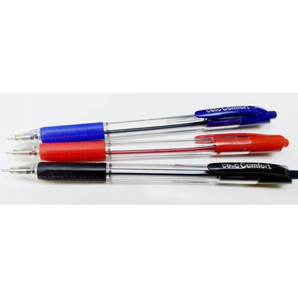 ( Combo 3 Bút ) Bút Bi Bấm Cello Comfort 0.7mm