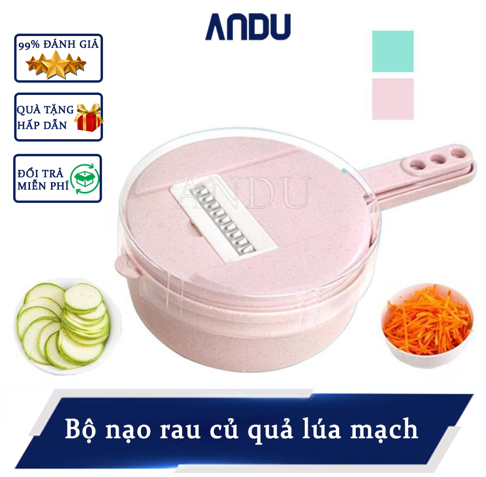 Bộ Dụng Cụ Nạo Củ Quả Lúa Mạch Đa Năng