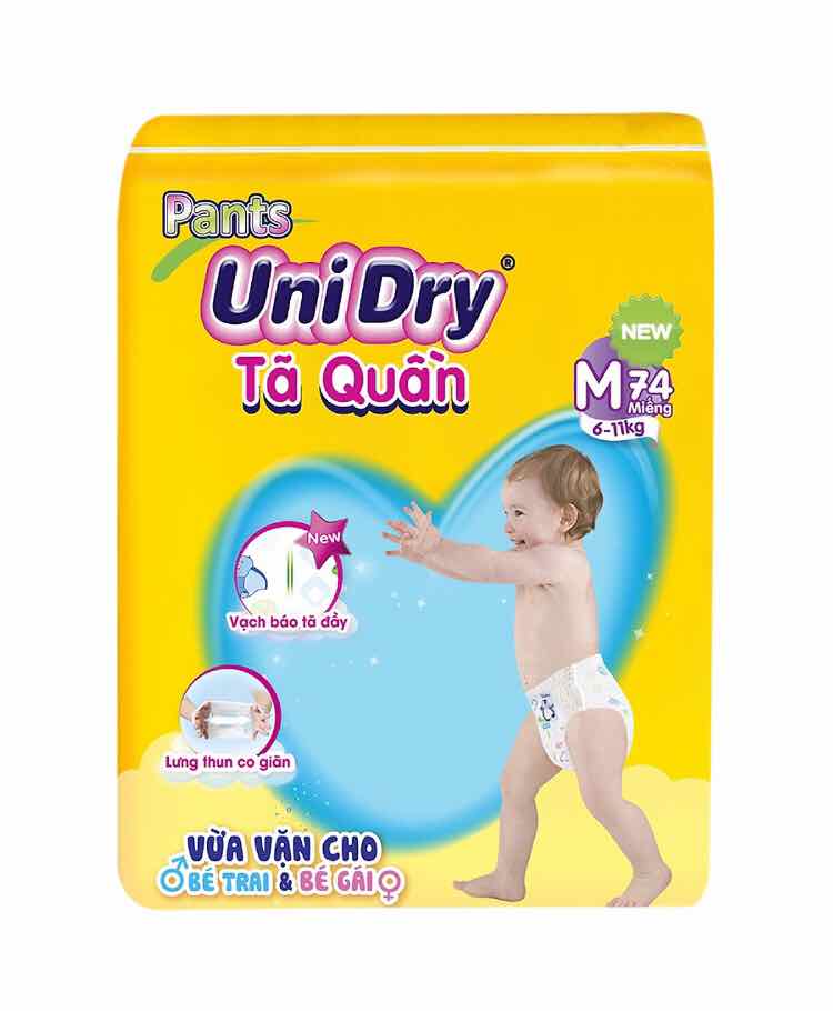 Tã quần Unidry M74 cho bé 6-11kg