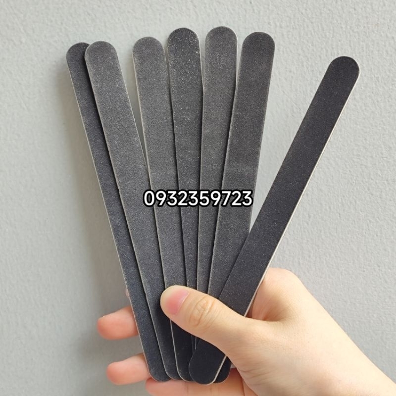 1 bộ 10 cây dũa/giũa móng tay dành cho mọi lứa tuổi