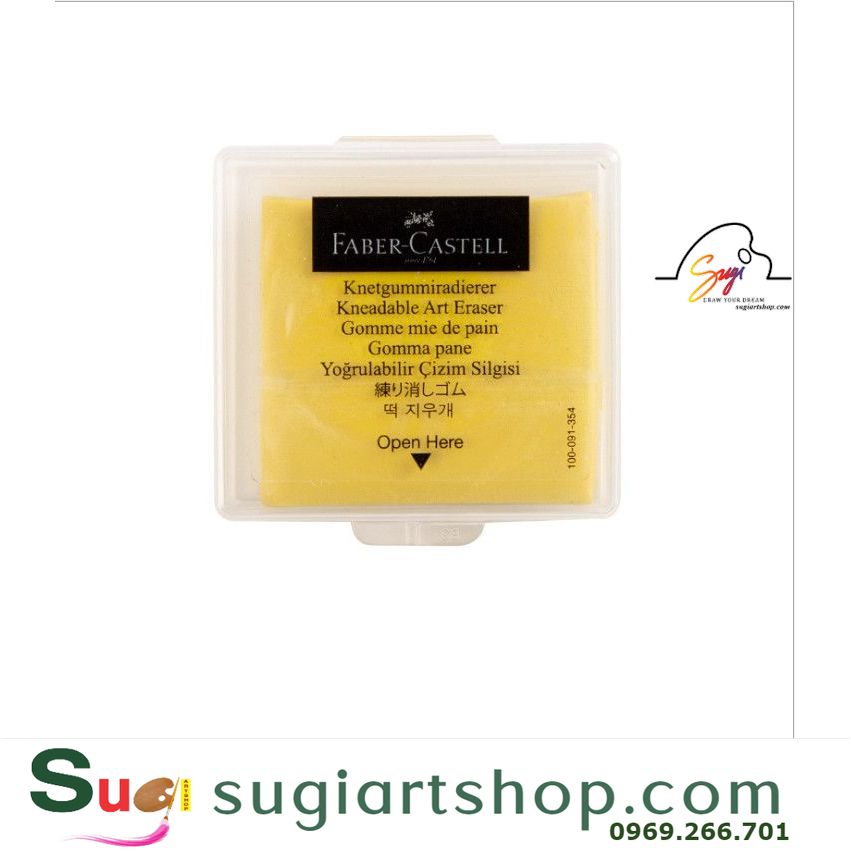 Gôm đất sét FABER CASTELL hộp nhựa