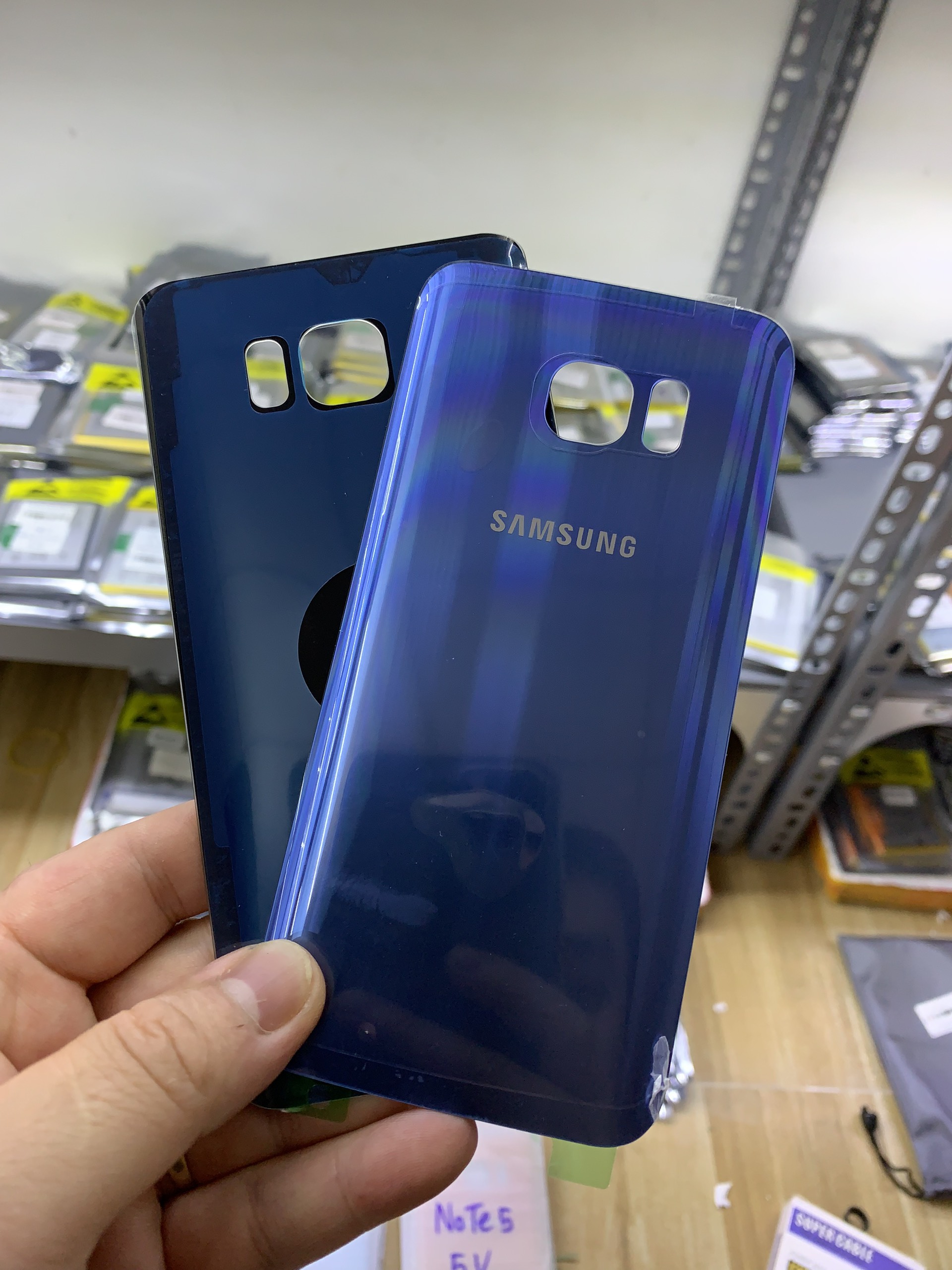 Kính lưng samsung note 5 - hàng zin