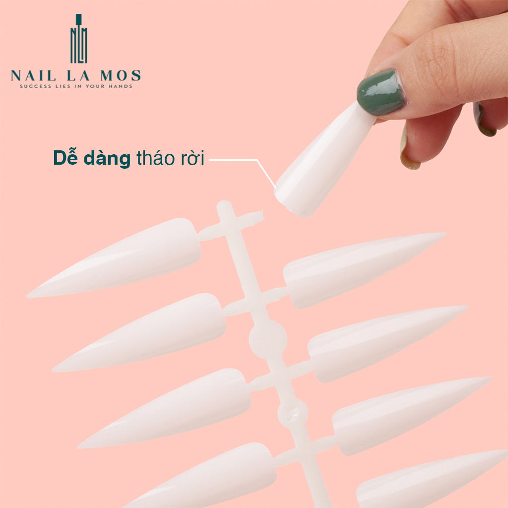 Móng nhọn tập sơn 1 bịch 10 vỉ 240 móng