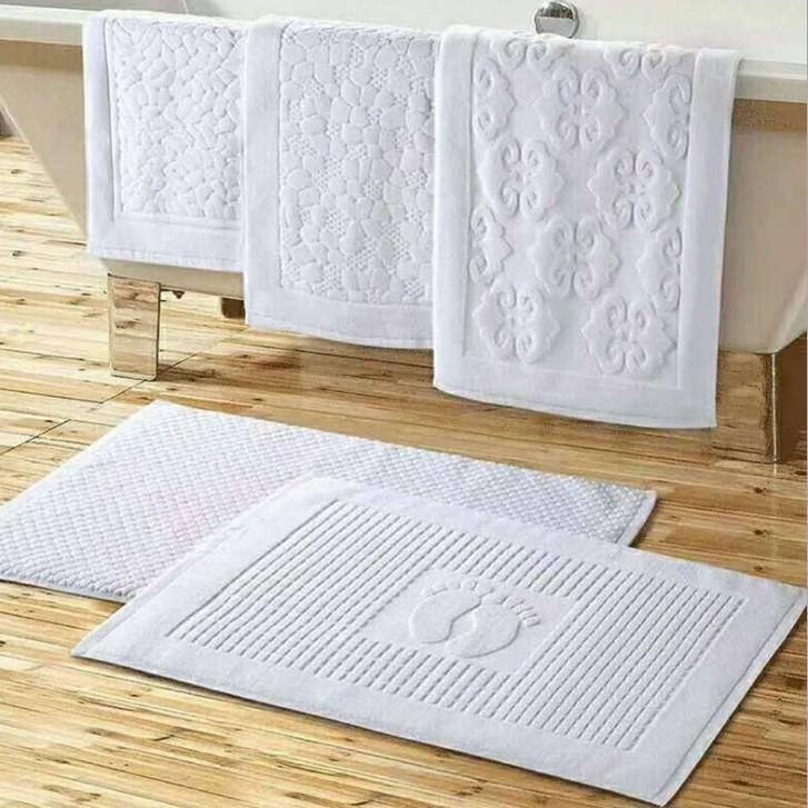 Thảm lau chân khách sạn 50x80cm dập vân