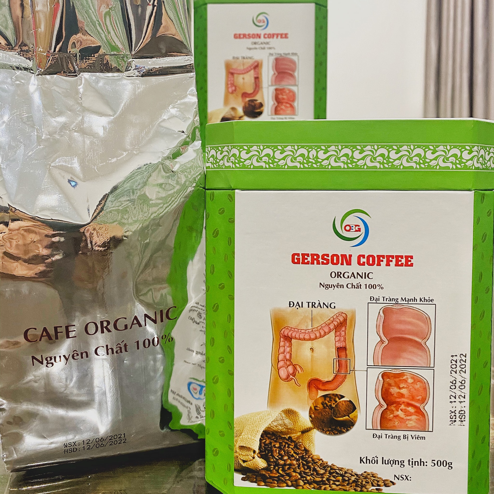 Cà phê hữu cơ thải độc đại tràng Dạng Bột Gerson Coffee